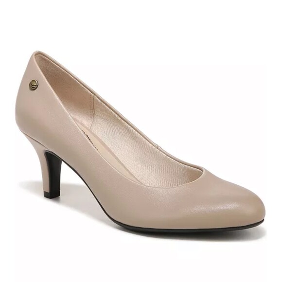 LIFESTRIDE Parigi Dress Pumps Taupe Beige Classic Old Money Norm SZ 12:NWT/Box - Picture 5 of 16